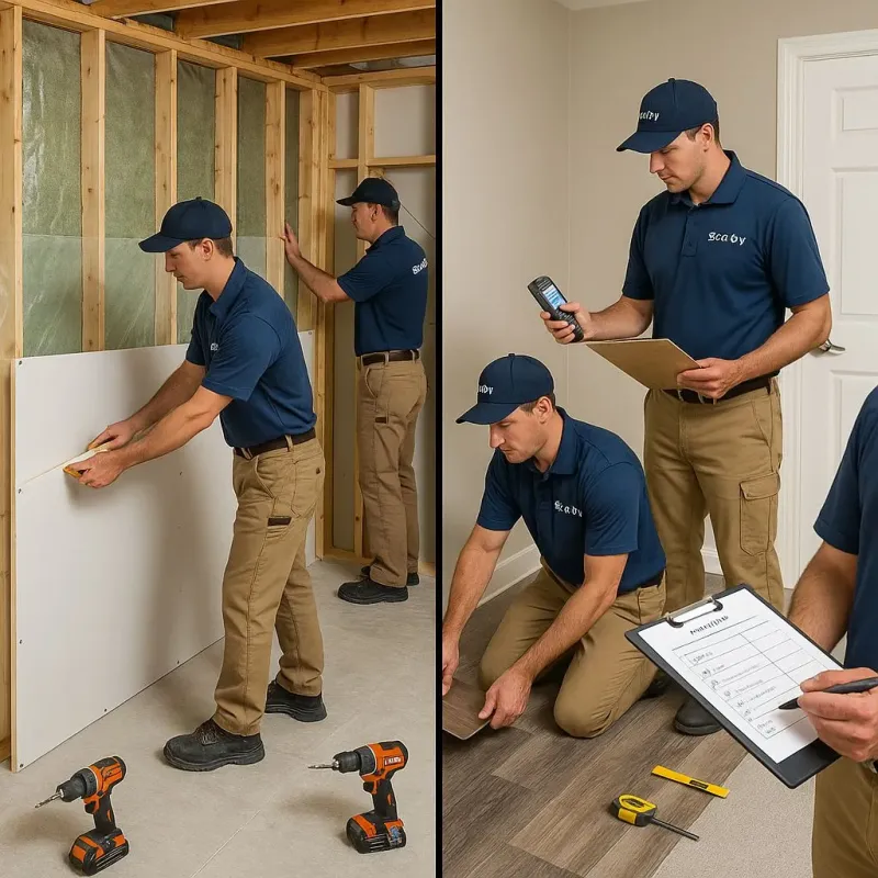 Repairs and Reconstruction process in Bryans Road, MD
